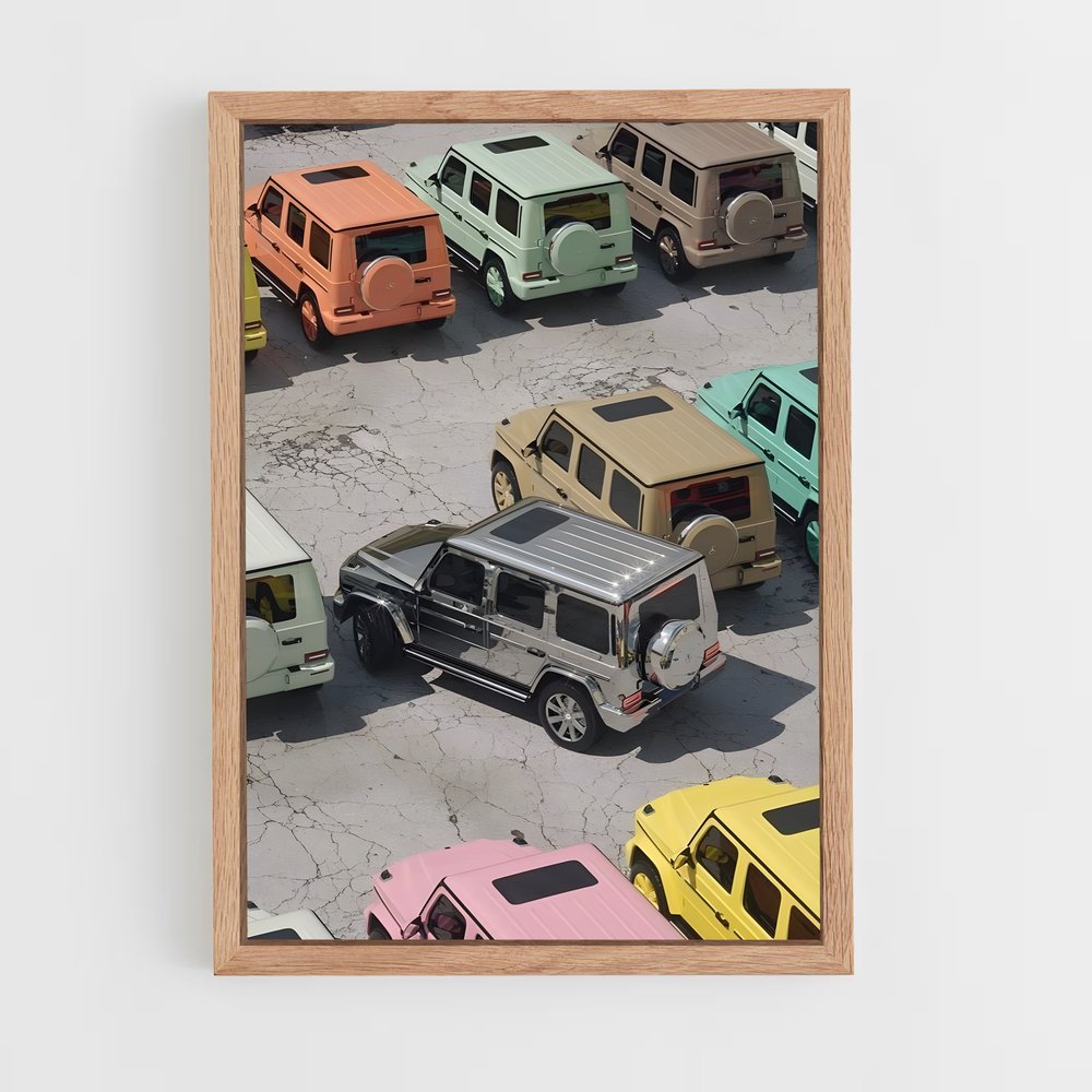 Poster G Wagon Rhapsody – affiche Mercedes (vue 4)